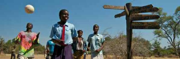 School is popular with Zambian children and many often have to walk for miles to get there.